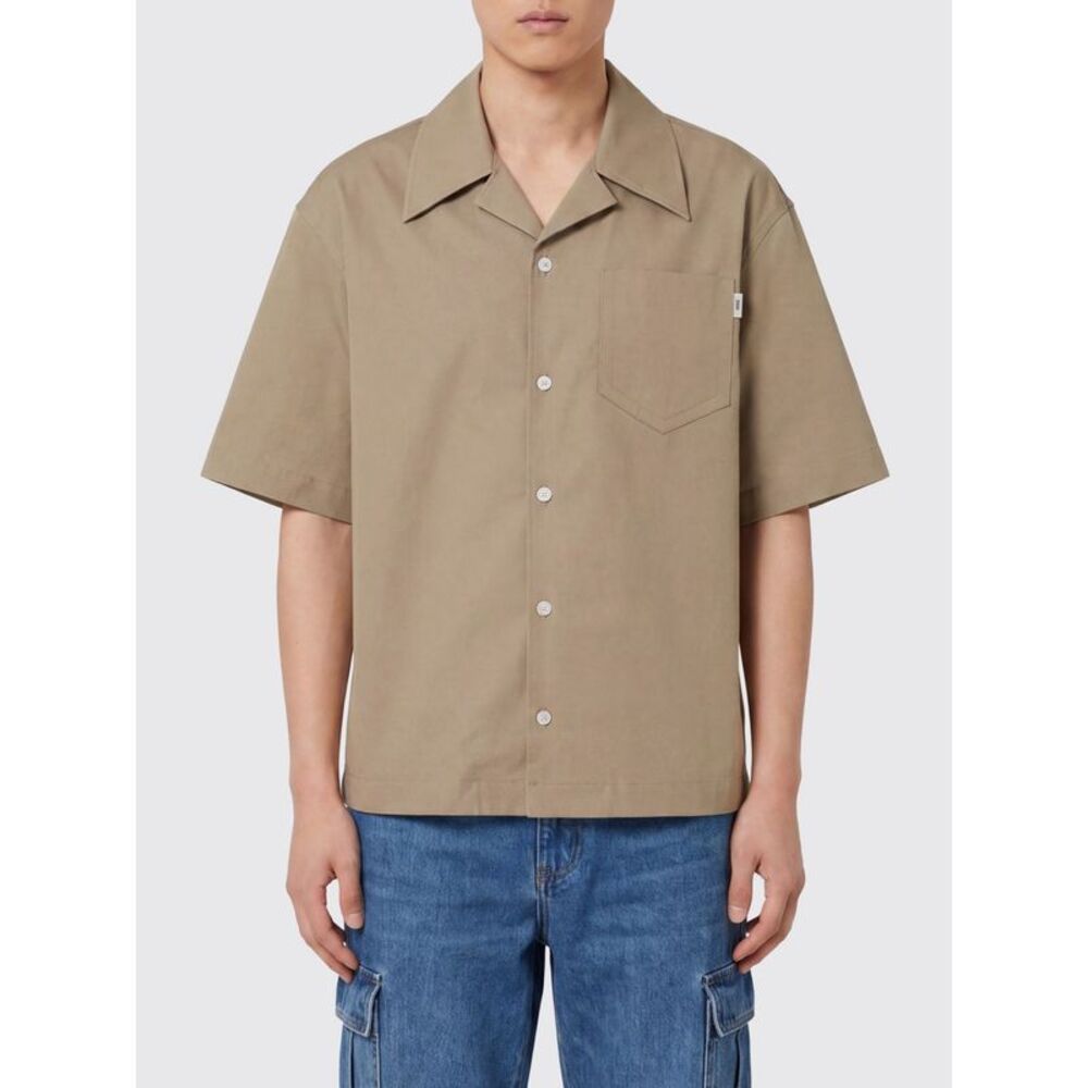 Ami Paris Shirt Men Beige